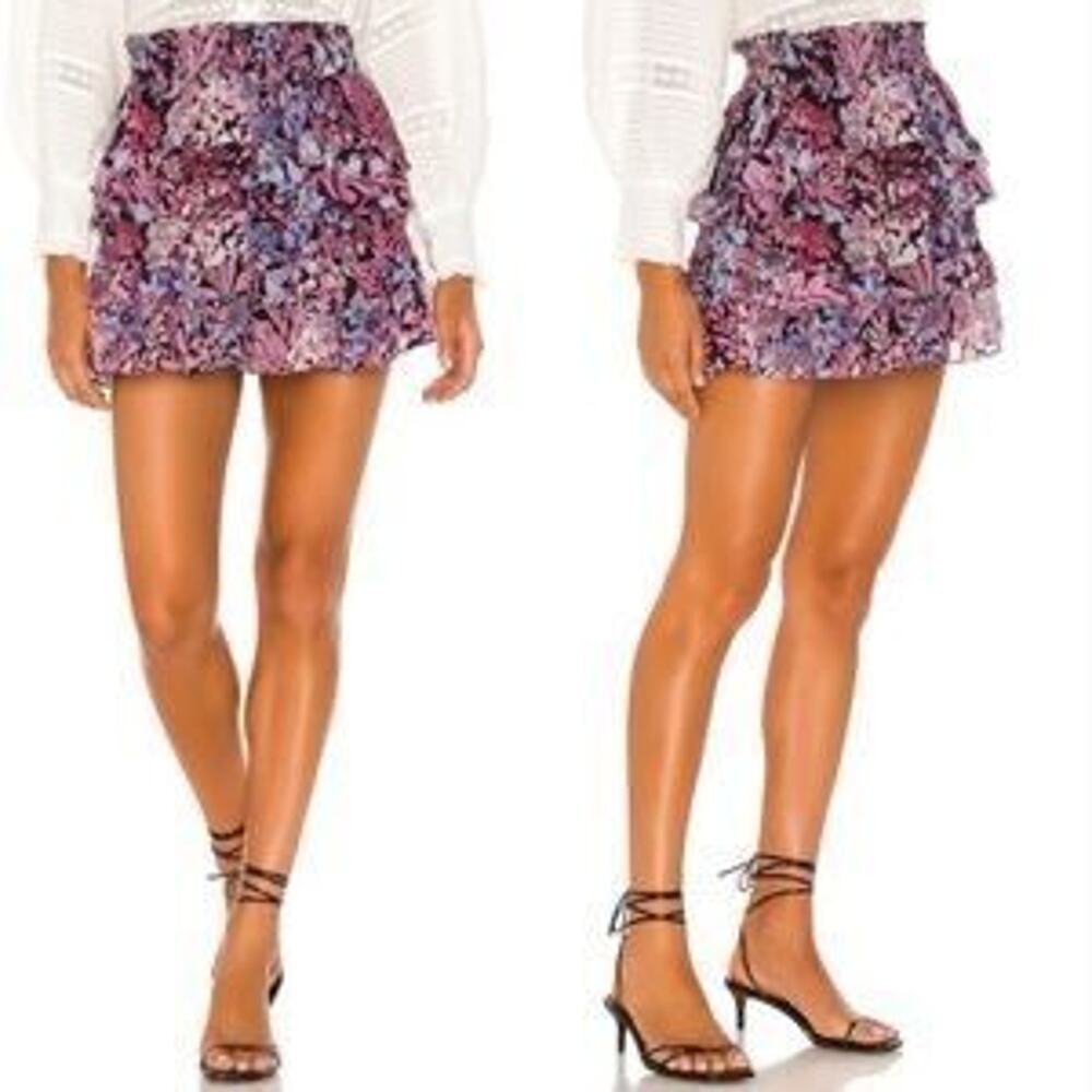 Love Shack Fancy Ruffle Skirt Size Small